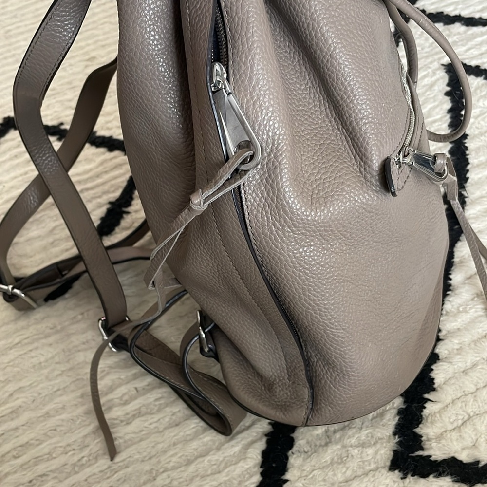 Rebecca Minkoff Leather Drawstring Backpack - Picture 6 of 7